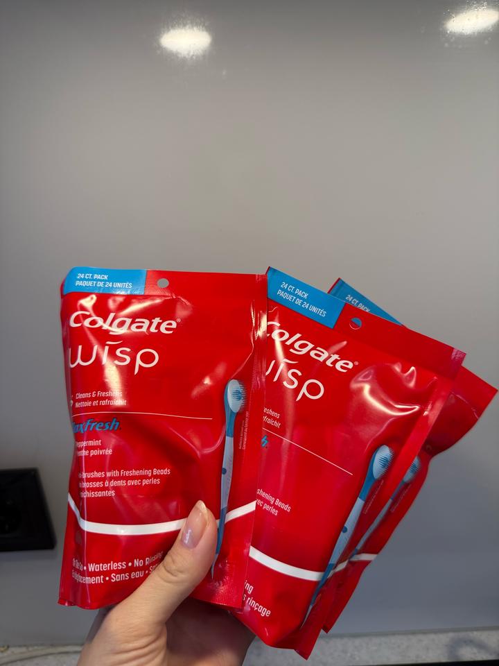 Одноразовые зубные щетки Colgate Wisp
