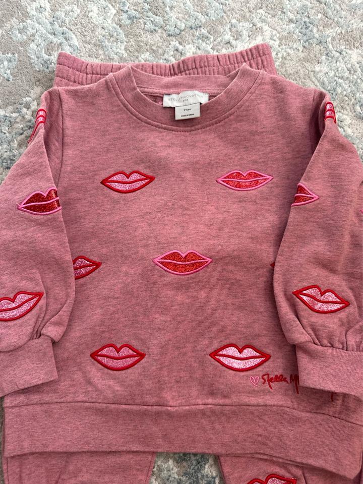 Stella McCartney спортивный костюм с губами