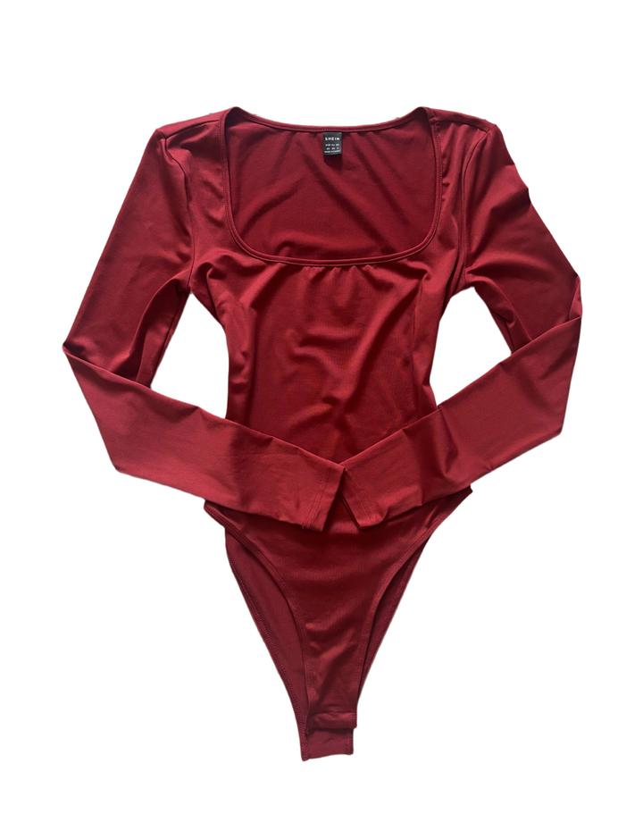 SHEIN Боди с длинными рукавами