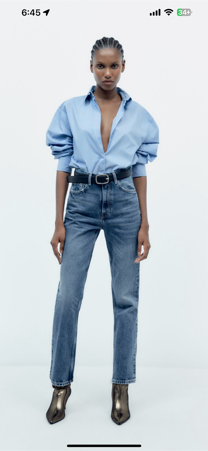 джинсы Zara Boot Cut TRF
