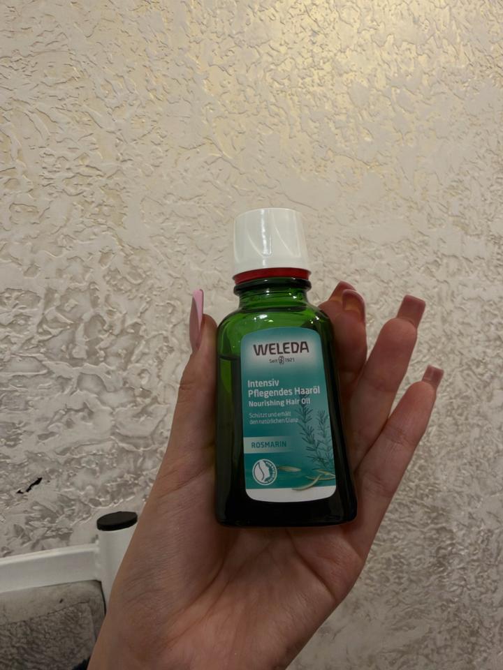 Масло для волос Weleda с розмарином
