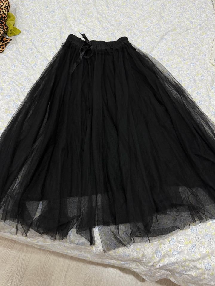 Юбка из сетки