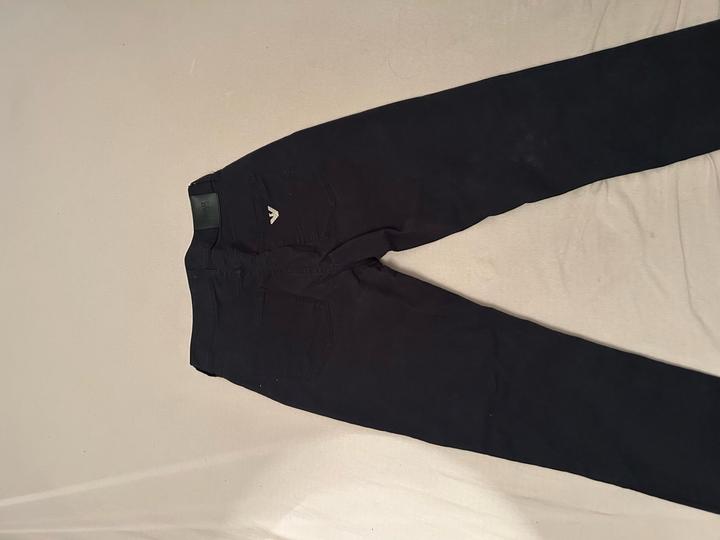 Джинсы Armani черные базовые