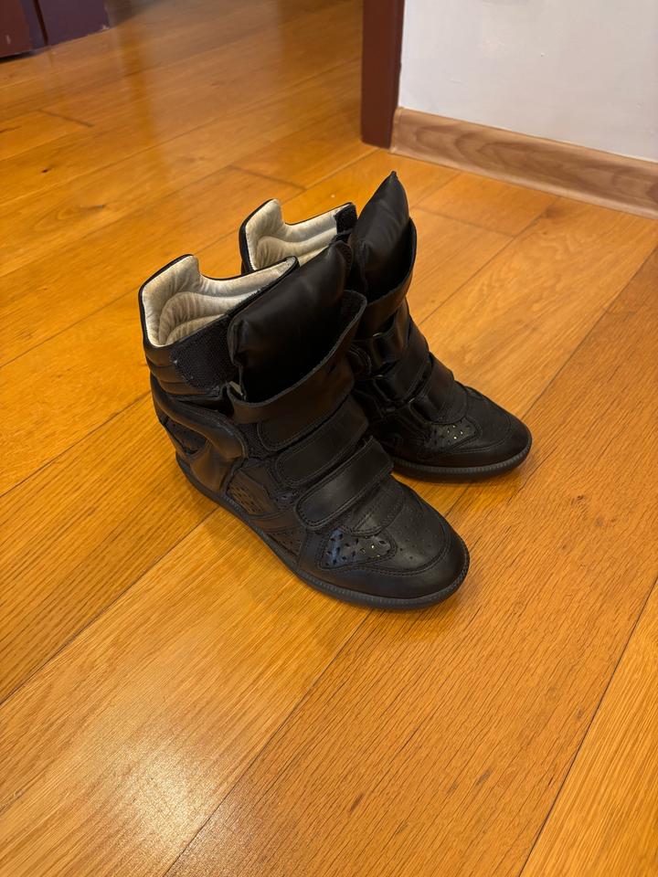 Сникерсы Isabel Marant на танкетке