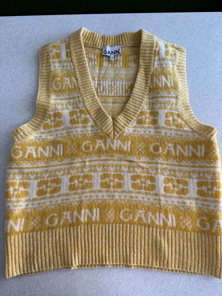 Трикотажная жилетка GANNI