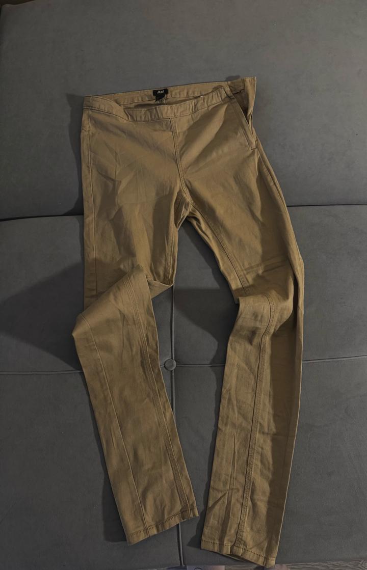 H&M Прямые брюки xs-s хлопок