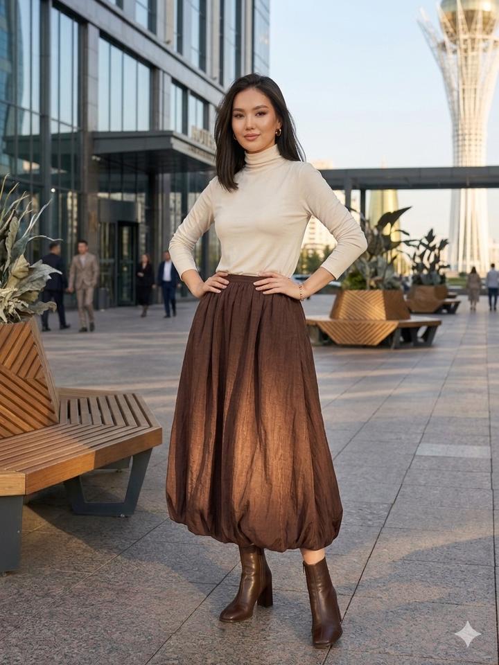 Стильная юбка Massimo Dutti