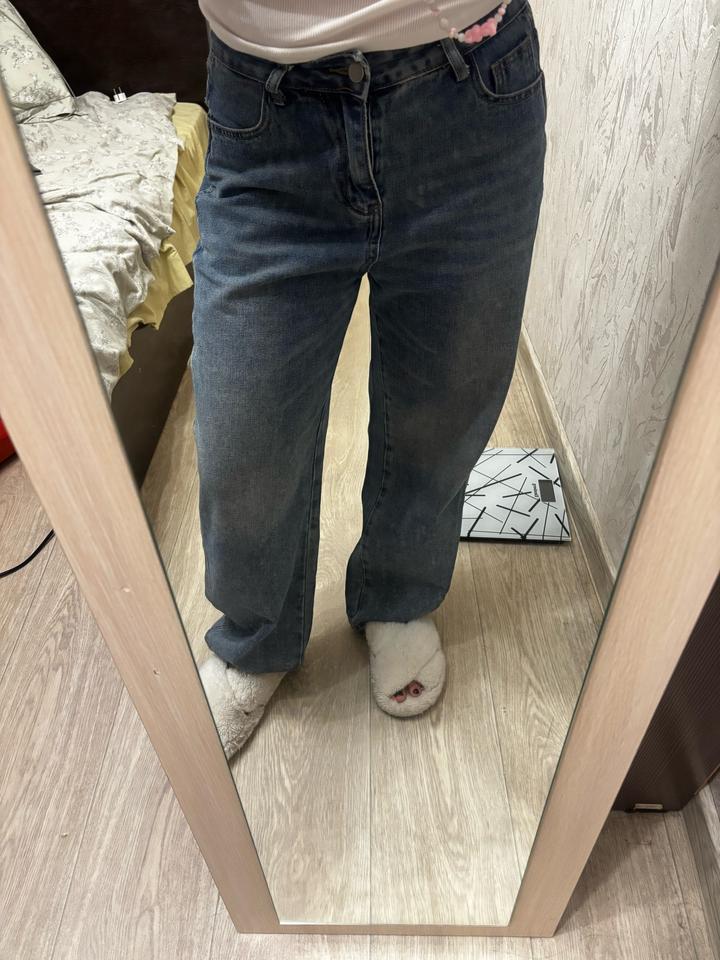 !it jeans Синие прямые джинсы
