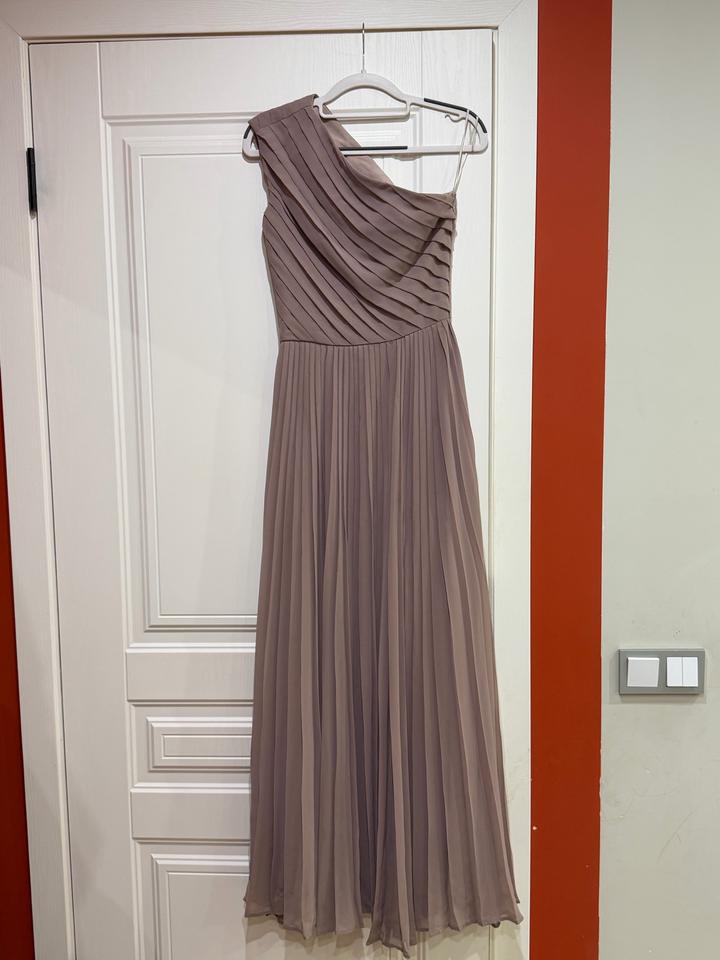 HALSTON HERITAGE платье плиссированное вечернее