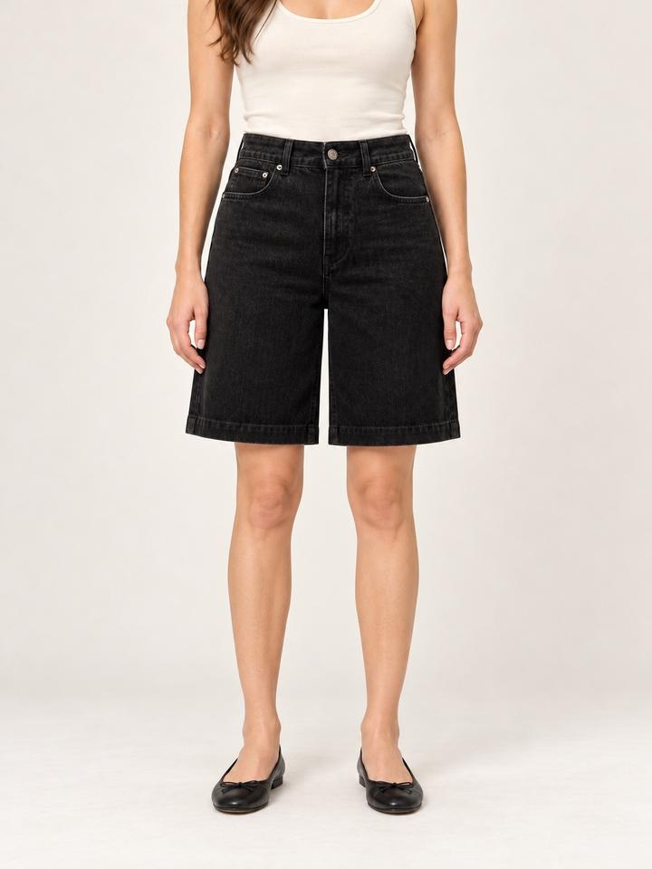 Zara Джинсовые шорты-бермуды