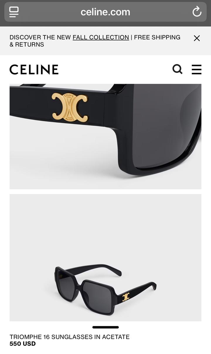 Очки Celine