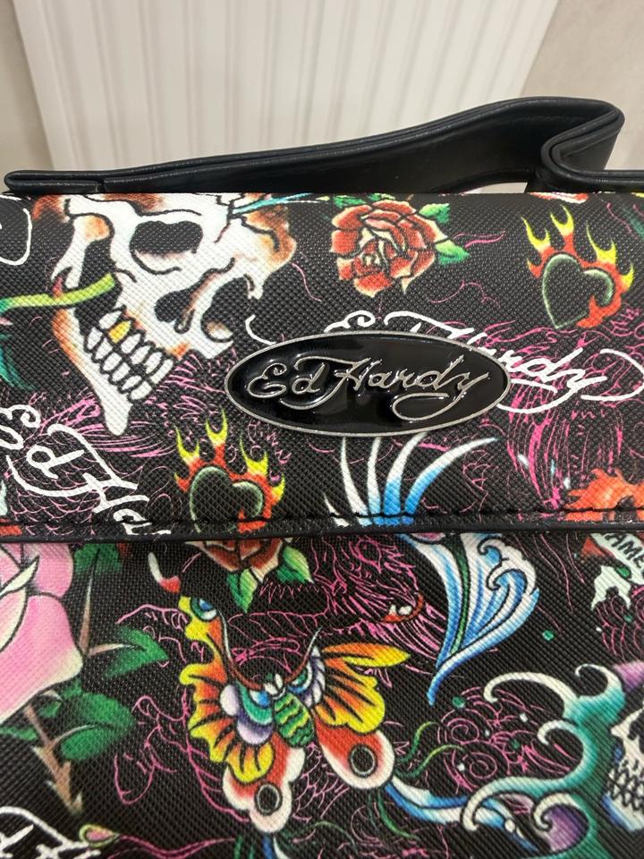 Сумка Ed Hardy с принтом