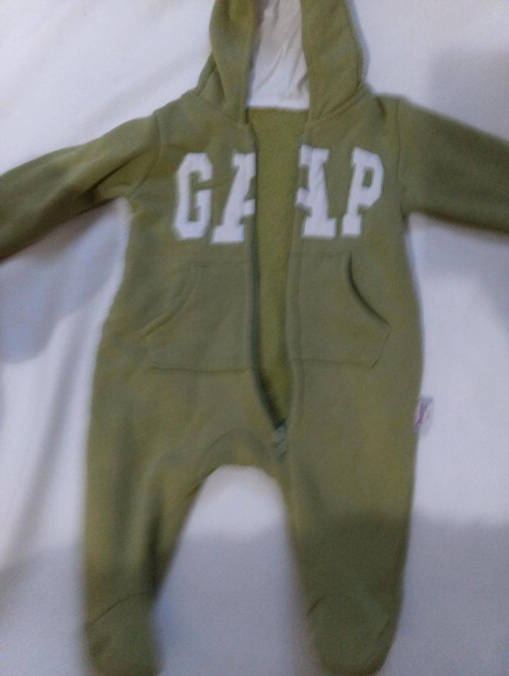 Утепленный комбенизон Murat Baby(Турция), 100%хлопок, рост 62-74см