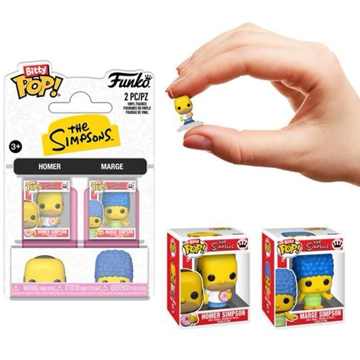 Фигурки Funko Bitty Pop! The Simpsons Гомер и Мардж