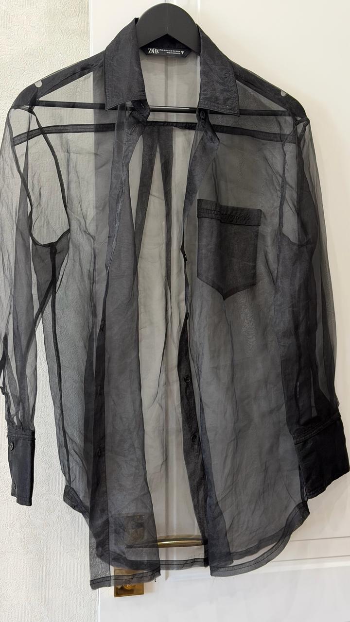 Шифоновая рубашка Zara