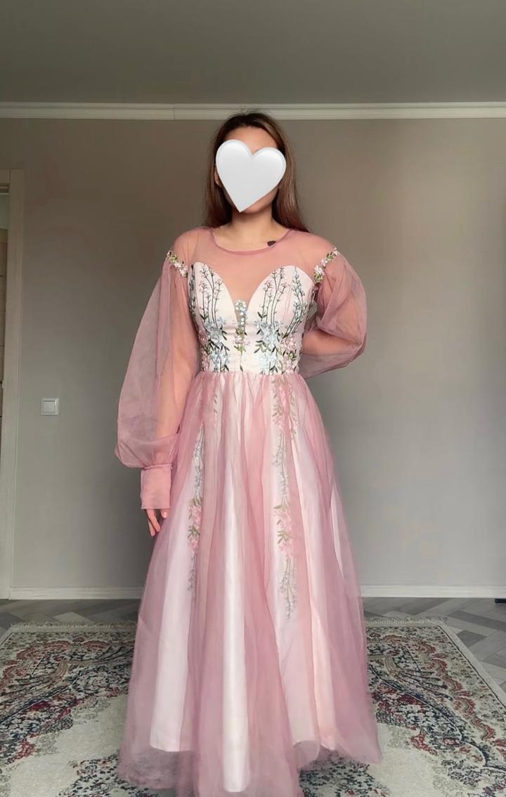 PRIMA LA SPOSA Платье с вышивкой