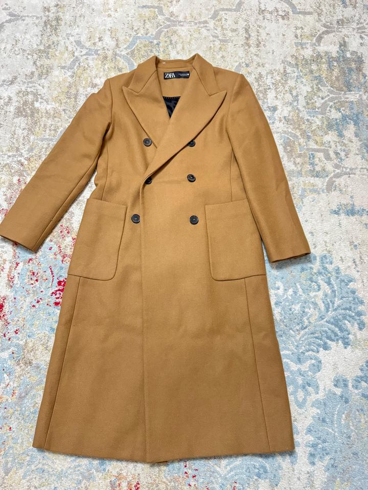 Пальто ZARA двубортное