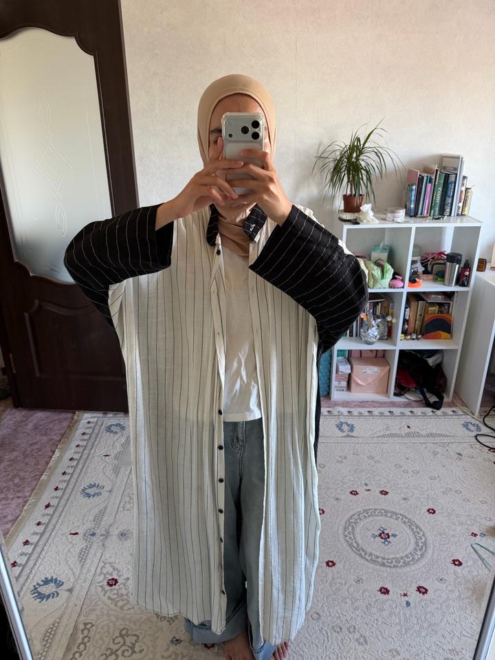 SA Sisters Удлиненная рубашка в полоску
