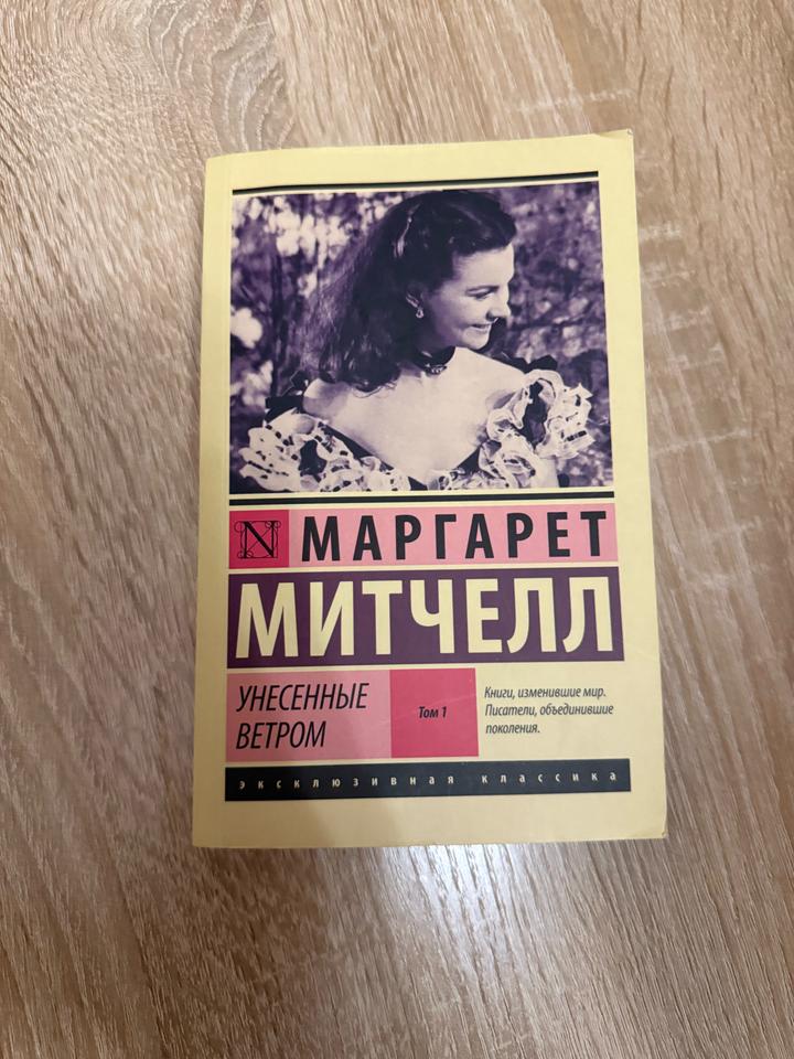 Книга «Унесенные ветром» 1 часть