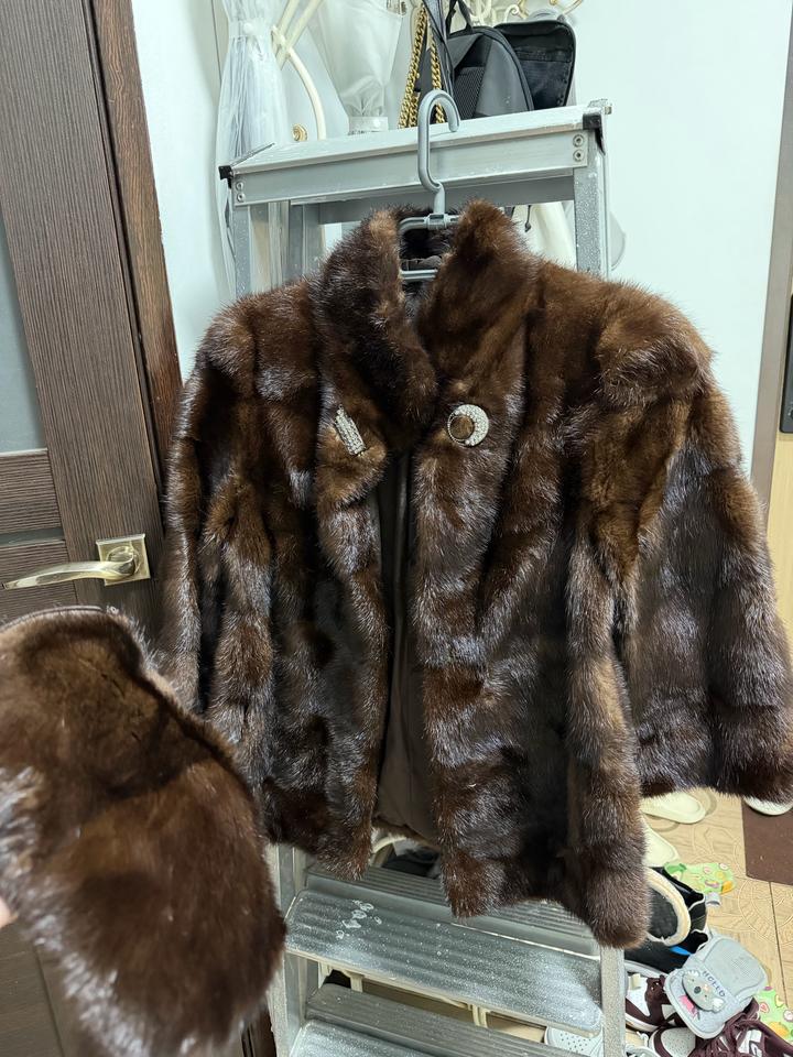 Норковая шуба трансформер