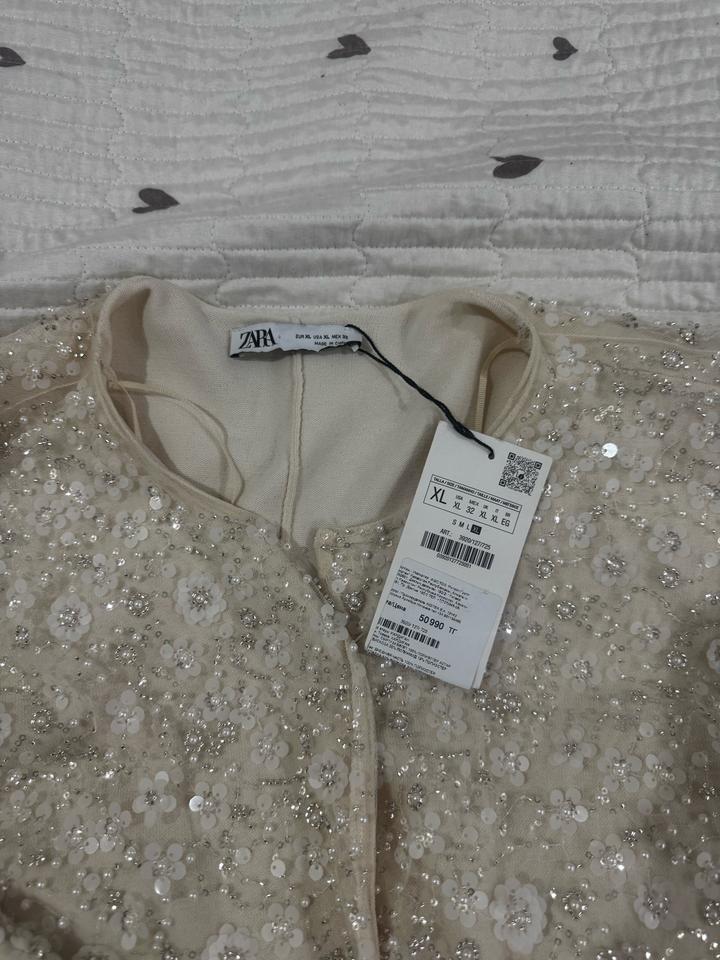 Кардиган ZARA с пайетками