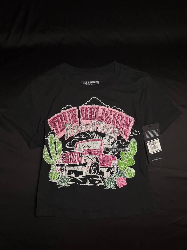 True Religion футболка с принтом