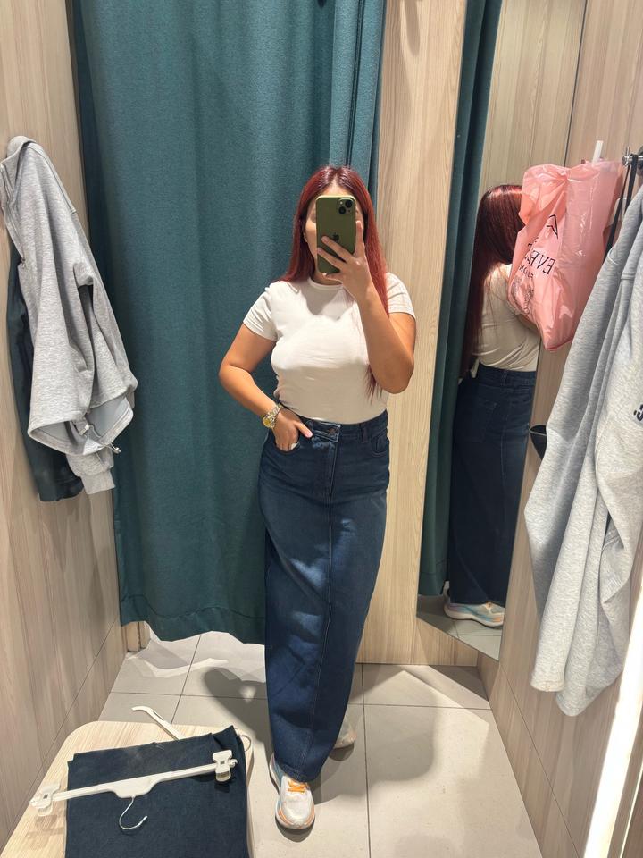 LC Waikiki Джинсовая юбка макси