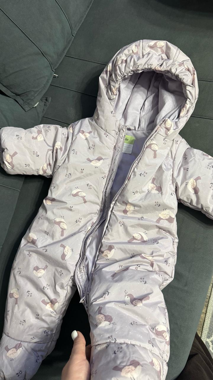 Зимний детский комбинезон Baby Go