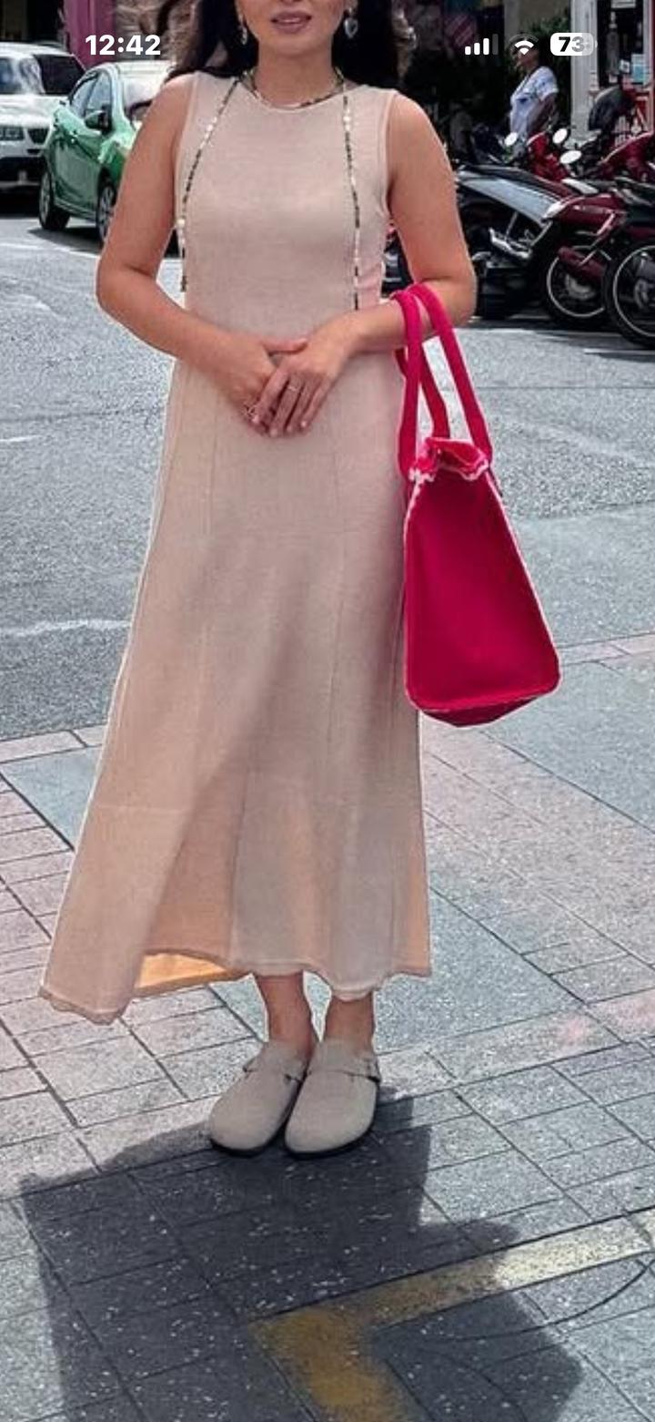 Платье миди ZARA