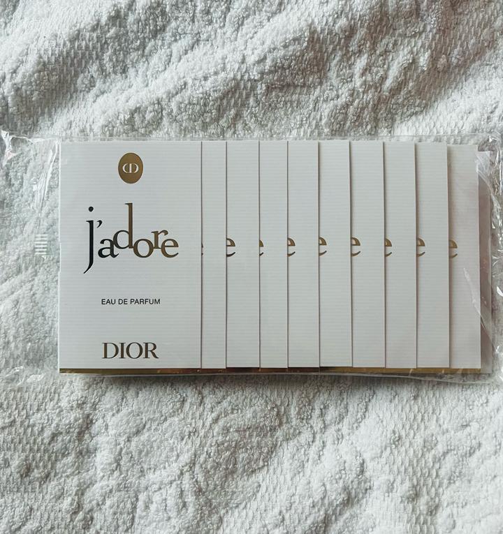 Женский парфюмерная вода Dior J'adore Eau de Parfum. Семплы 10шт по 1мл