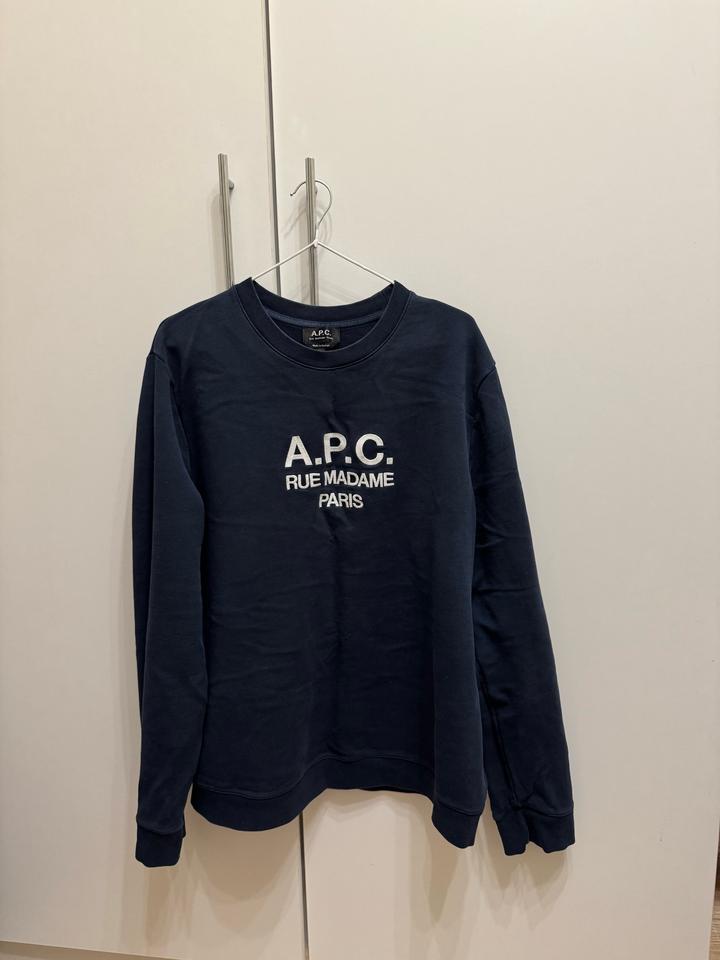 A.P.C. Синий свитшот A.P.C 2XL