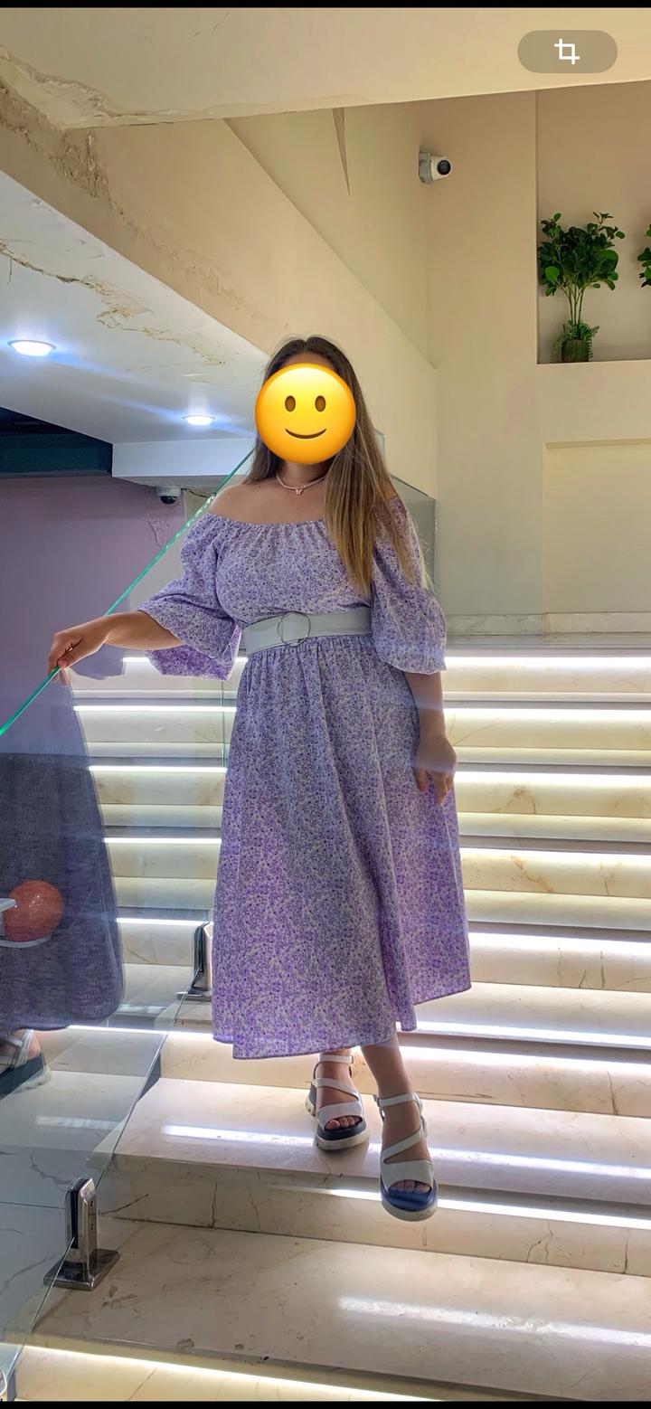 Нежное платье на лето