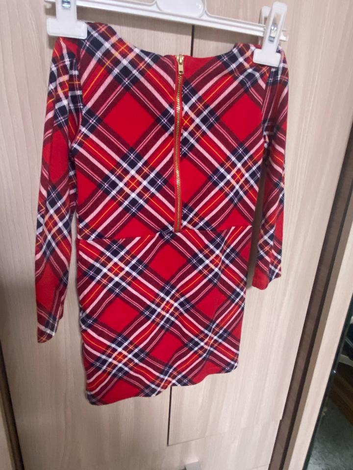 Платье H&M в клетку