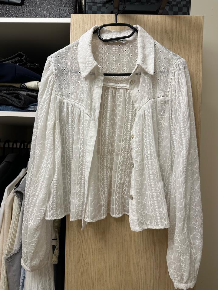 Блуза Zara с вышивкой