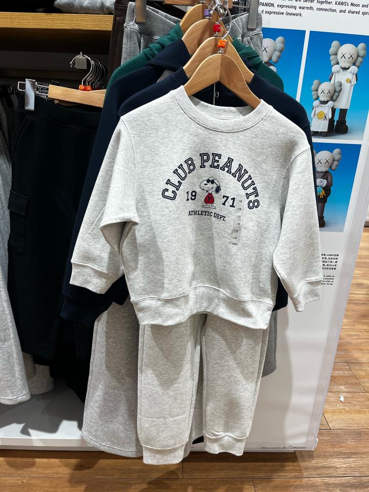 Свитшот с принтом Peanuts Uniqlo