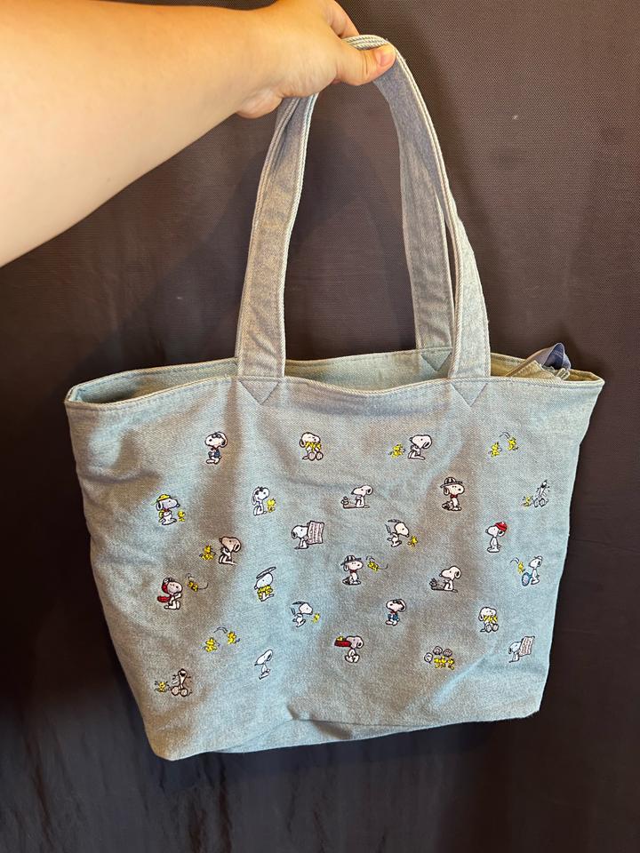 Peanuts Джинс сумочка Snoopy