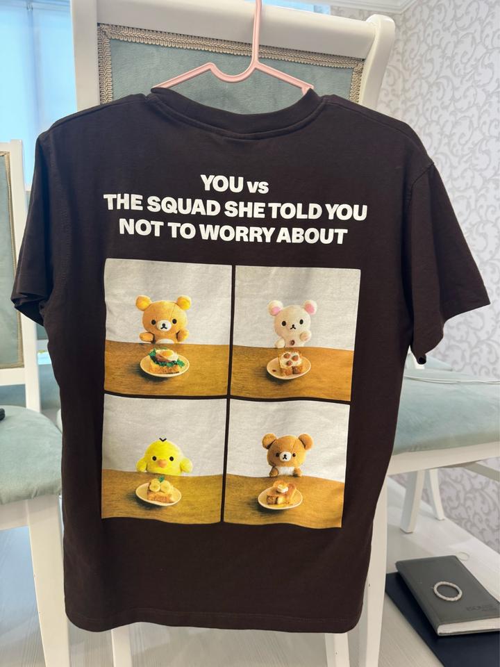 Bershka Футболка Rilakkuma бершка