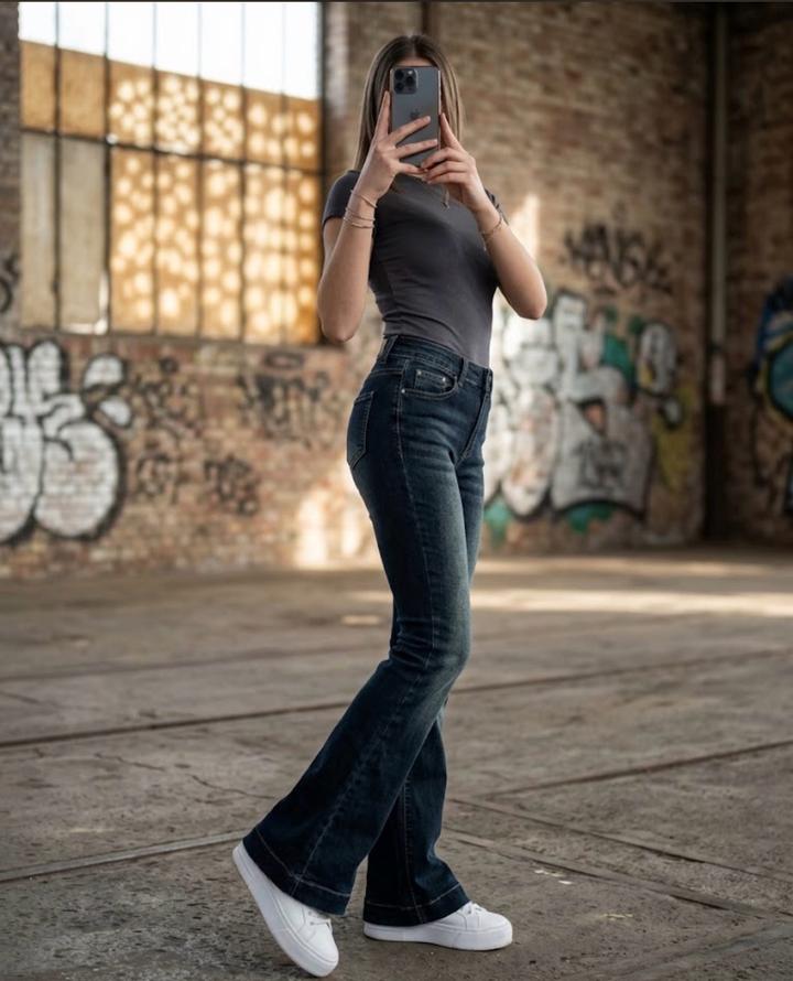 &Denim Джинсы клеш