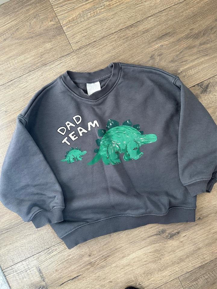 Свитшот ZARA с принтом