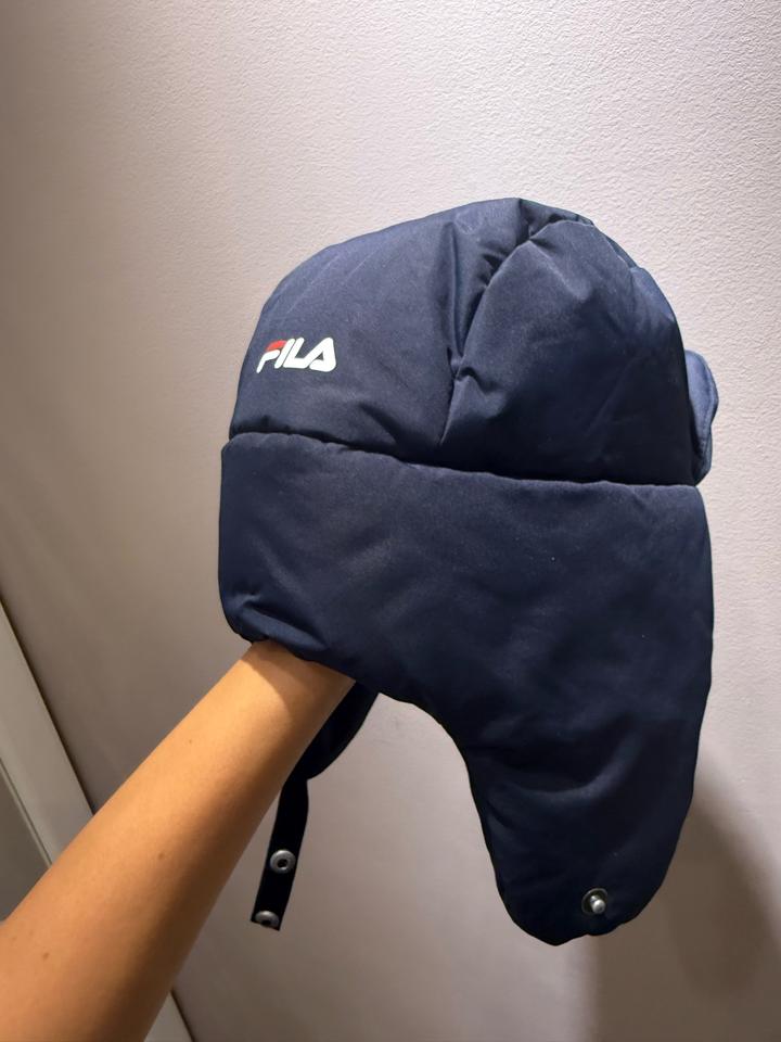 Шапка-ушанка FILA