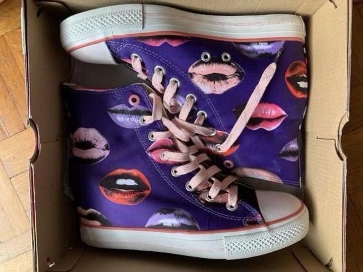 Кеды на танкетке Skechers новые