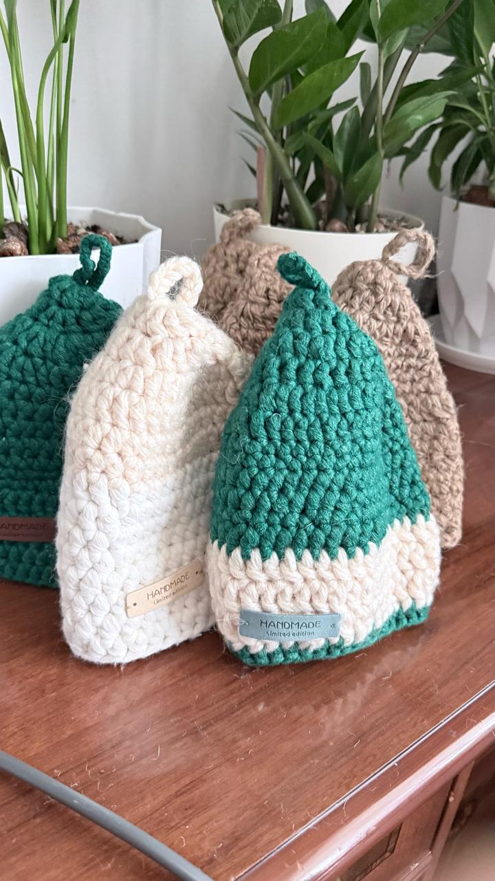 Handmade (ручная работа) Шапки для бани ручная работа