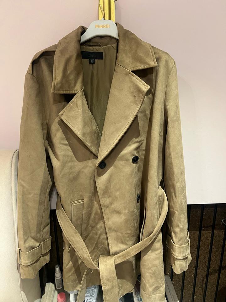 Тренч ZARA с поясом