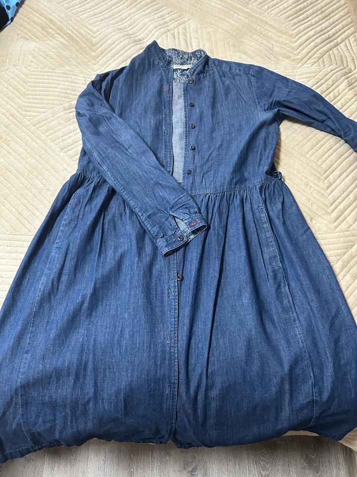 Ines De La Fressange Платье Uniqlo джинсовое