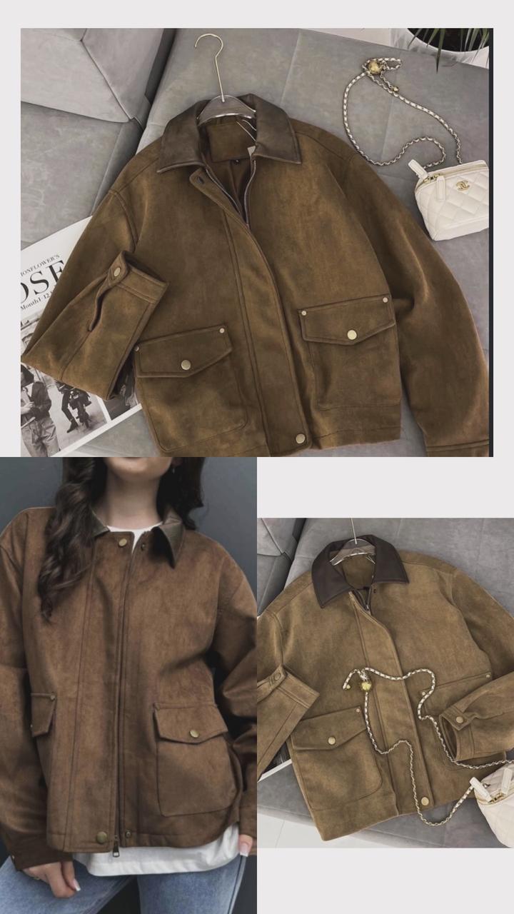Zara Куртка из замши