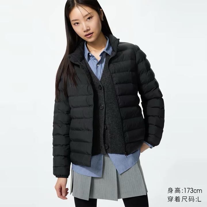 Куртка UNIQLO стеганая пуховик легкая демисезонная женская