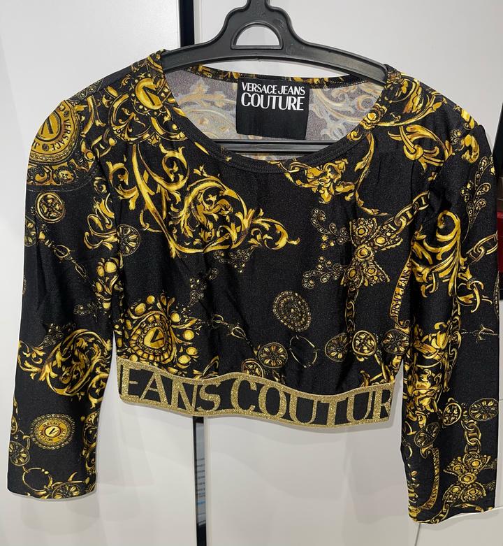 Versace Jeans Couture укороченный топ