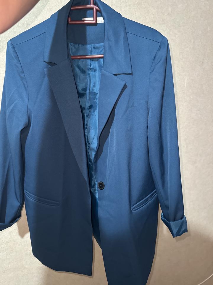 Пиджак женский синий