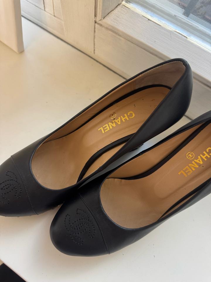 Туфли Chanel на танкетке
