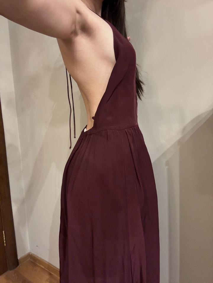 Платье ZARA с открытой спиной